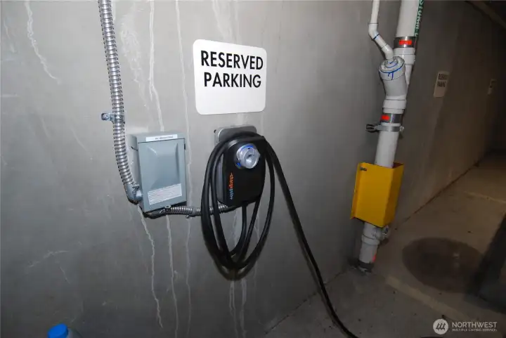 EV Charging possible, inquire with HOA