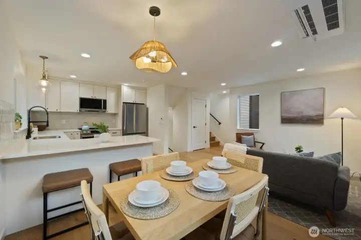 Photo from nearly-identical staged unit.