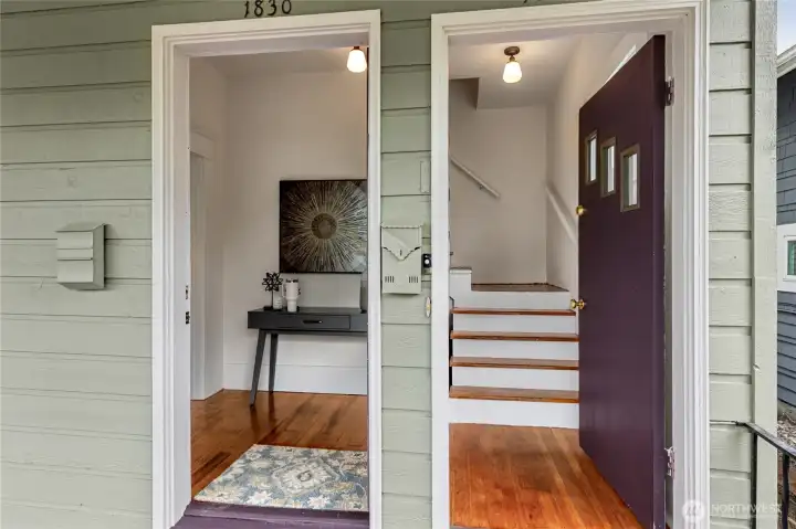 Easily turned back into a single family home.