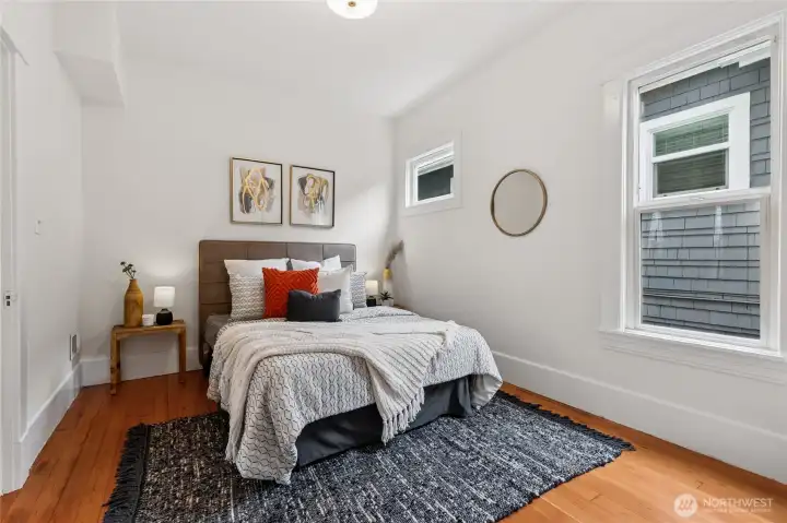 Bedroom on the main