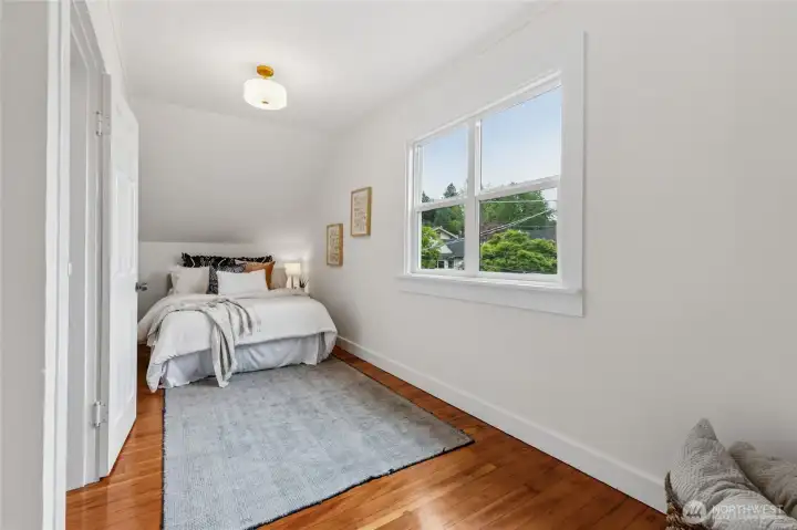 Bedroom on the upper