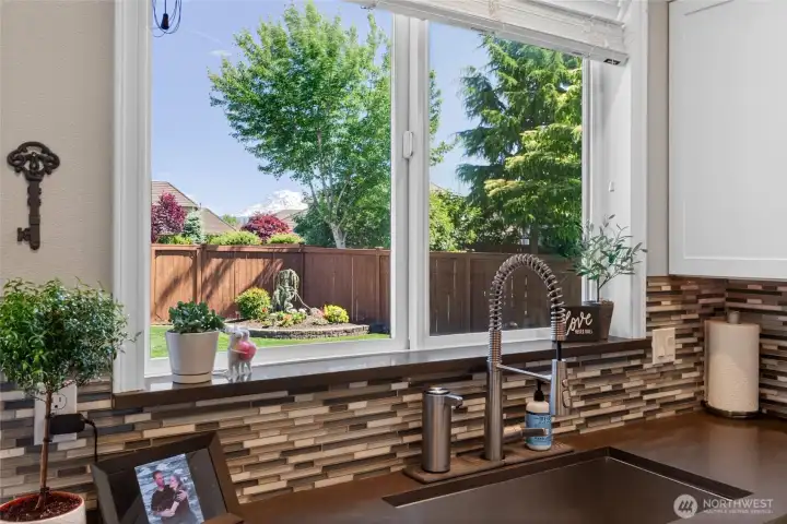 View Mountain from sink