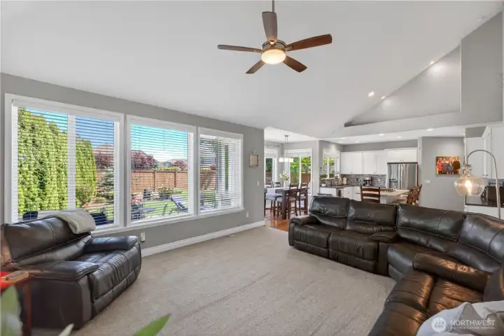View from Family room