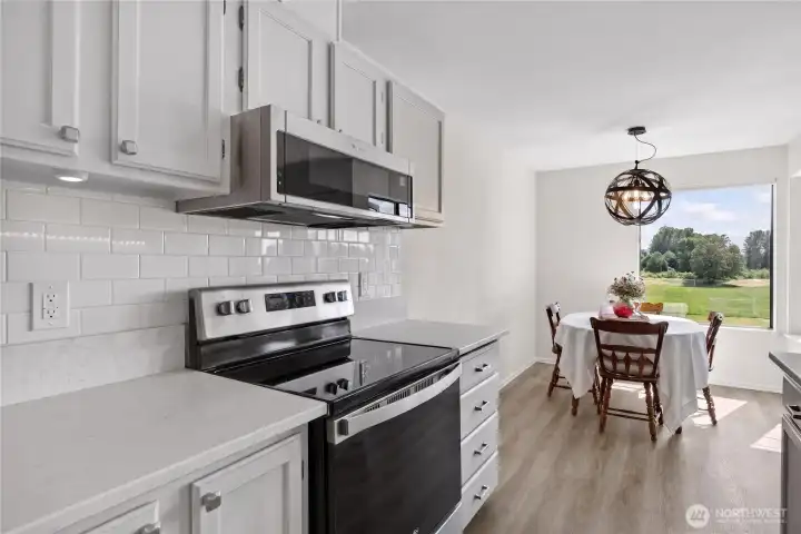 Updated kitchen with pantry Updated kitchen with pantry