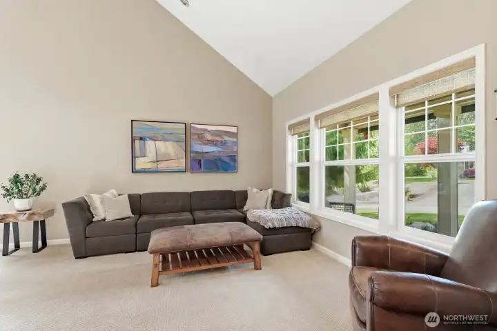 Living room off foyer Living room off foyer