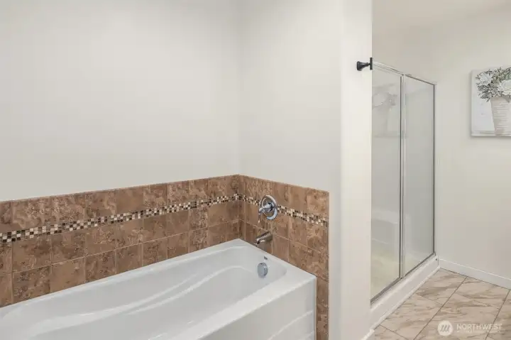 Primary bathroom. Primary bathroom.