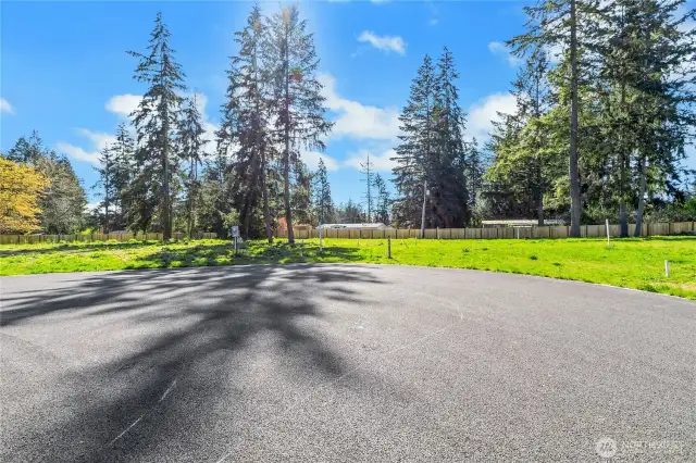 Lot 3 abuts fence line