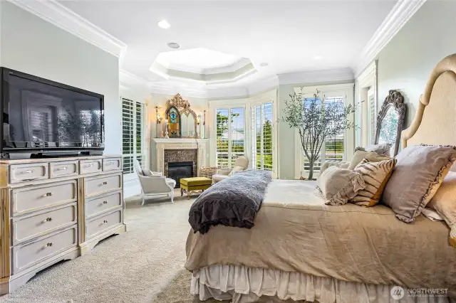 Primary bedroom suite