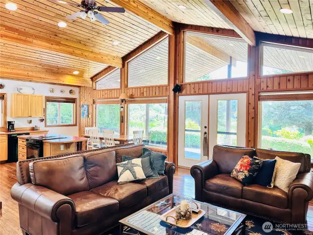 Gorgeous woodwork throughout the home