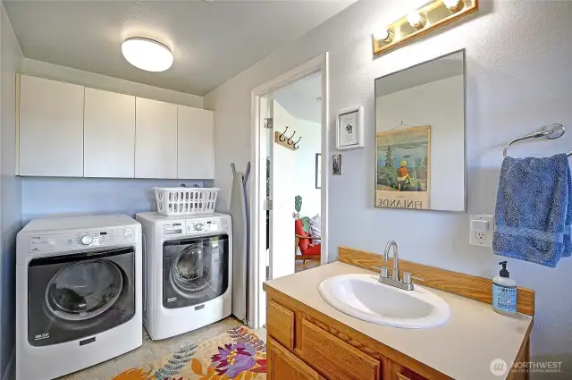 Utility Room w/ Half-Bath~