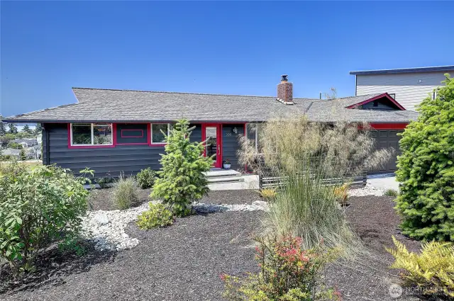 Zero-Scape landscaping in front~