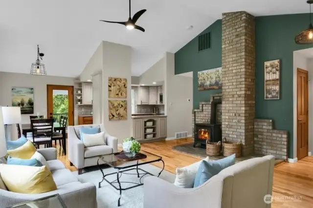 Cozy living room.