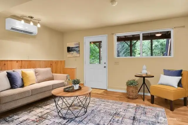 Family room lower floor or bonus room.