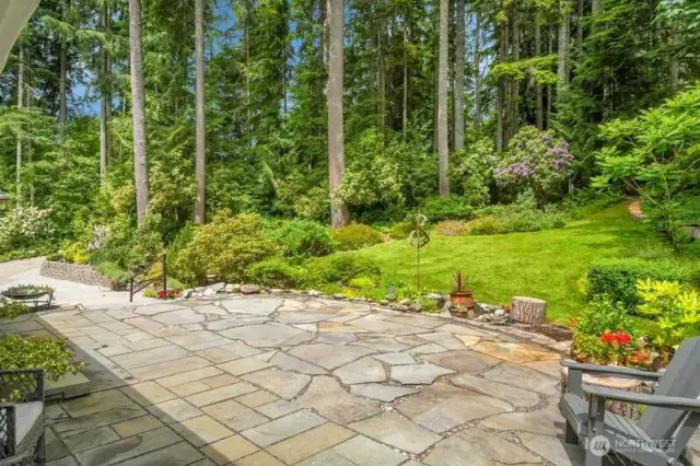 Front yard patio.