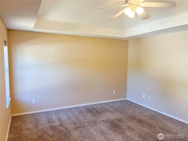 Other side of the spacious primary bedroom.
