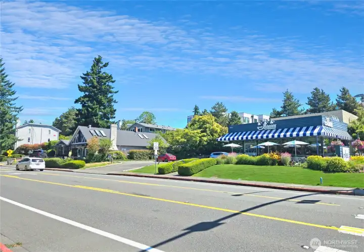 Sunset Pointe is 2 doors down from Ivar's Fish and Chips, a Seattle institution.