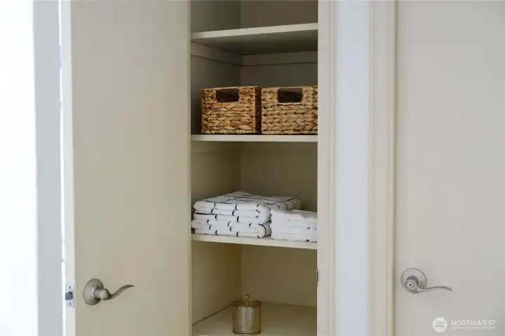 Hallway Storage closet