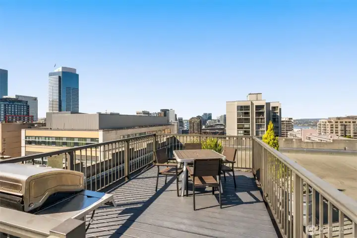 Roof top deck
