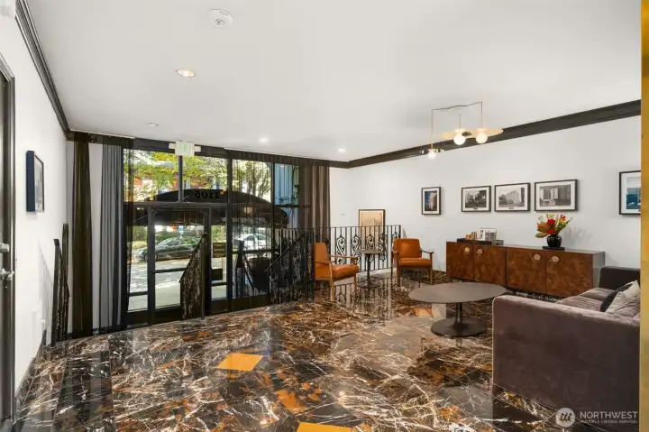 Building lobby