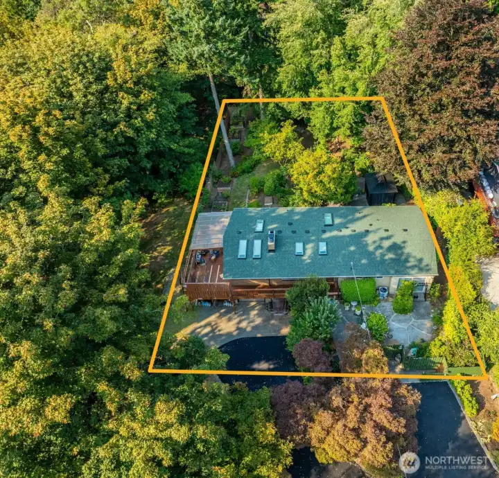 Home Sits on a Quarter Acre (Lot Lines Are Approximate)