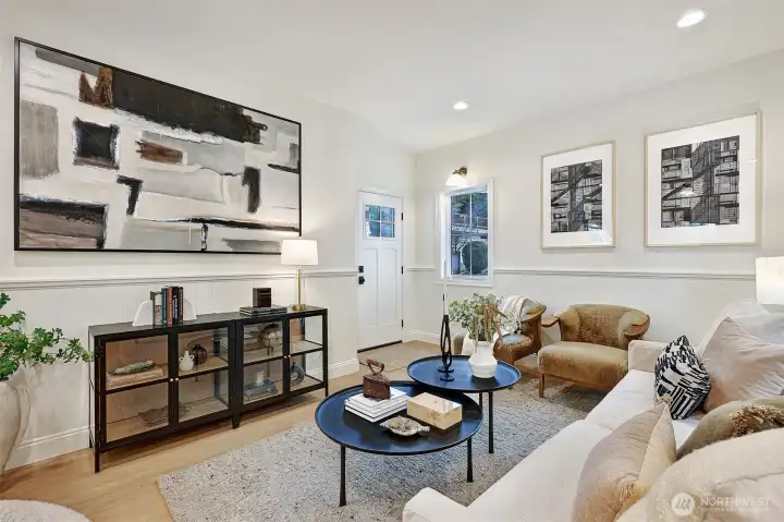 Living spaces are open and inviting, perfect for relaxing days at home or gathering with friends.