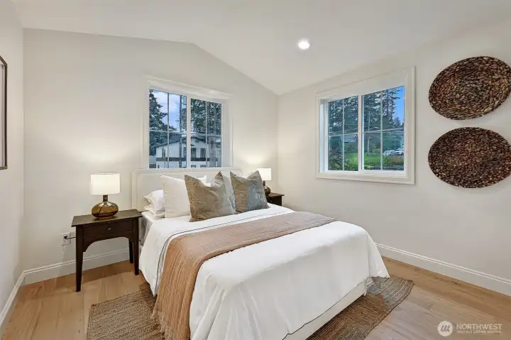 Second bedroom on upper level.