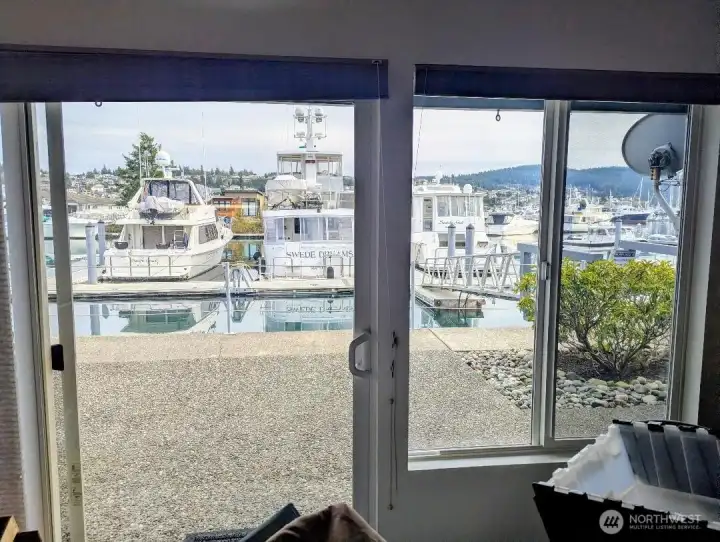 Slider to back patio