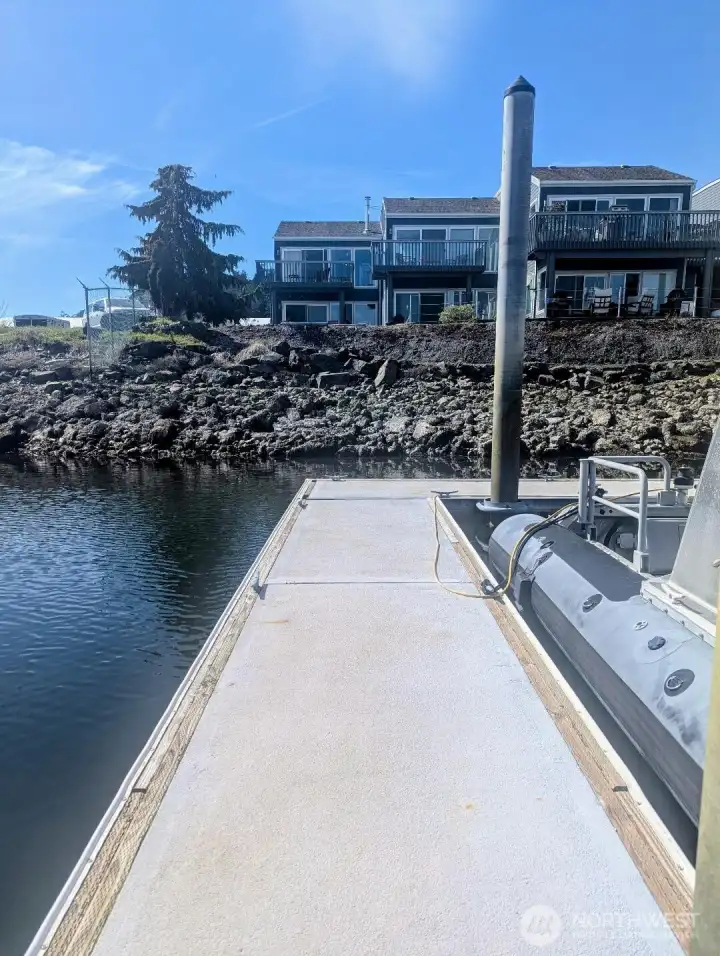 Imagine having your very own 30.5 ft boat slip right outside your door! Electricity and Water are available Imagine having your very own 30.5 ft boat slip right outside your door! Electricity and Water are available