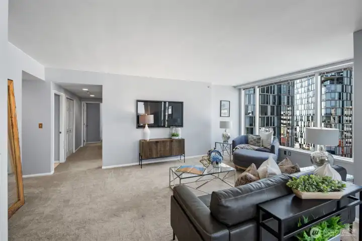 Well-designed floor plan with privacy between bedrooms