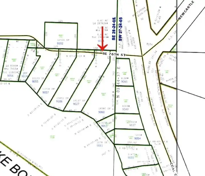 Plat map of the lot, taxid 2824059027.