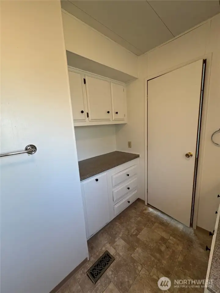 Primary Bath Storage.