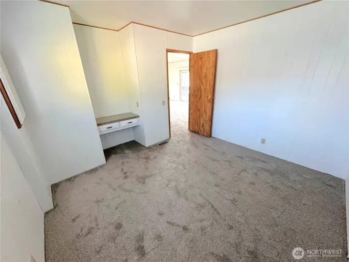 Bedroom #2 with Desk.