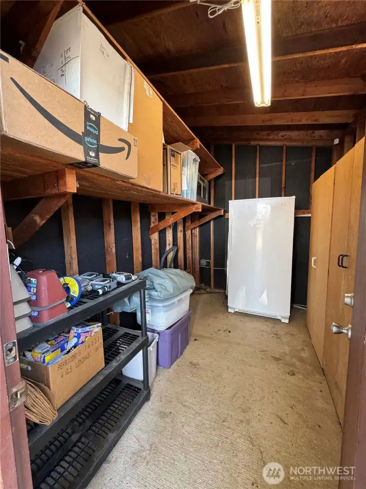 Storage Shed.