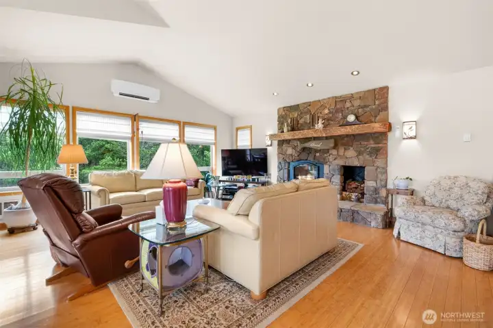 living room form the upper deck doors