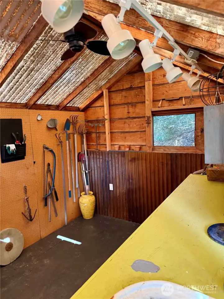 Interior Bunk house, has power