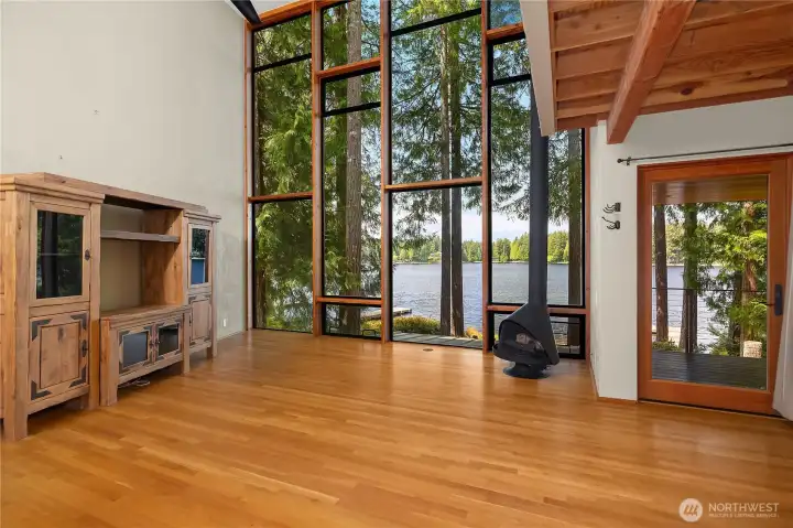 Great room entrance and view.