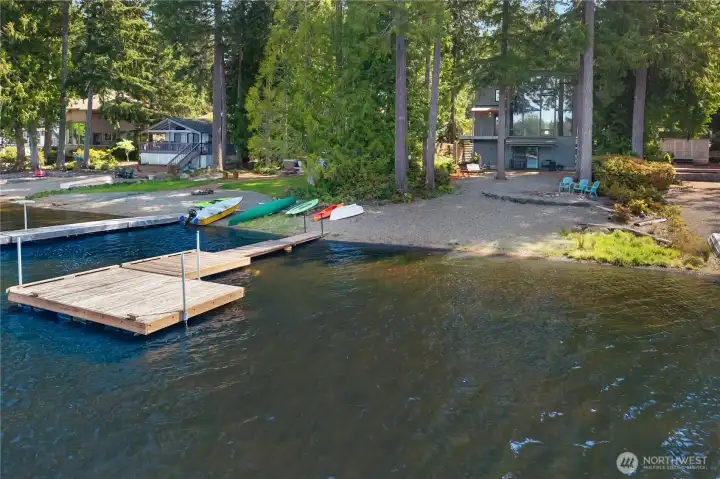 Dock and beach is calling