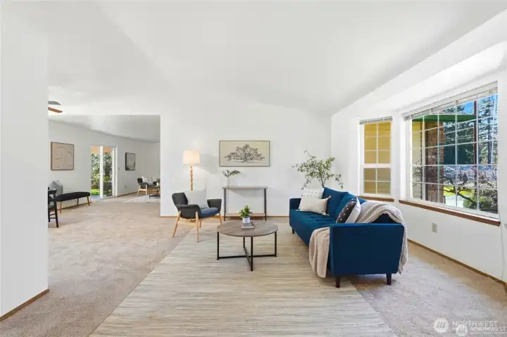 Fresh interior & exterior paint and brand-new carpet and pad throughout