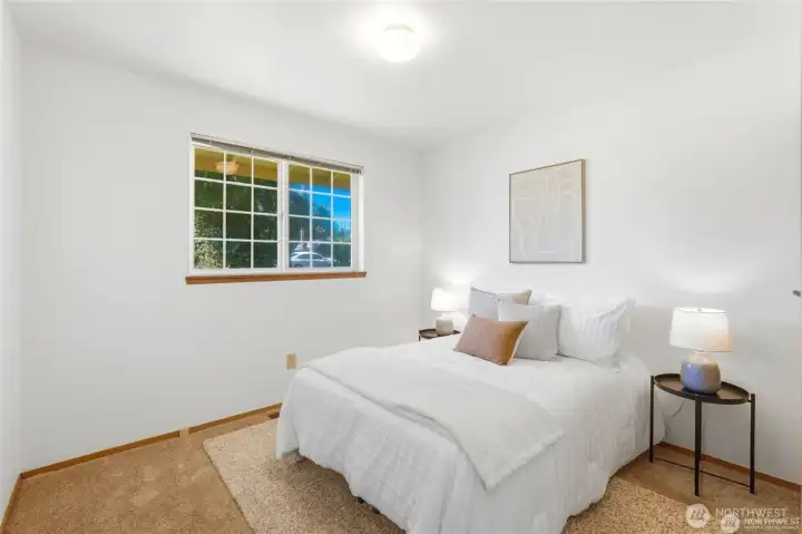 1 of 3 bedrooms