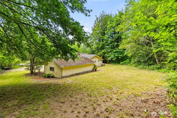 Garage & House