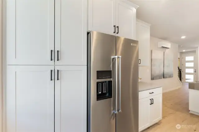 Fridge NOT included. ALL PHOTOS ARE OF OUR STAGED MODEL, FINISHES MAY VARY.