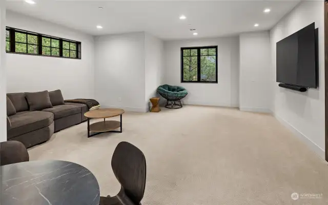 really spacious bonus room - possibilities are endless