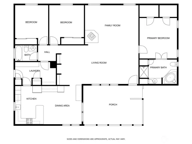 Main house floorpan