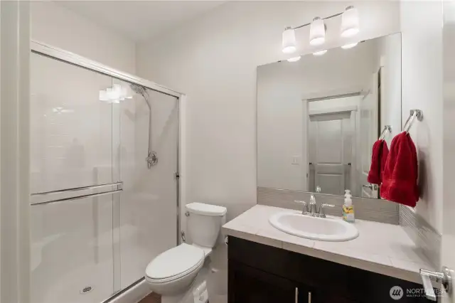Downstairs guest bathroom