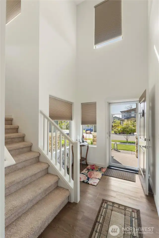 View from entrance of kitchen