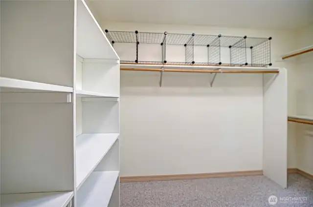 Primary Walk In Closet
