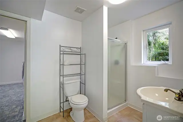 Lower Level 3/4 Bathroom