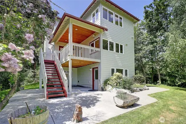 Rear Exterior of Home