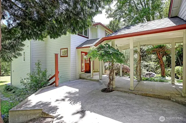 Front Exterior of Home and Breezeway