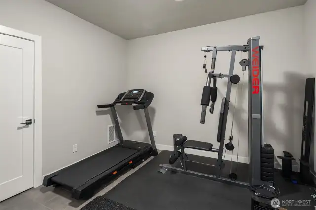 Gym equipment will be removed.